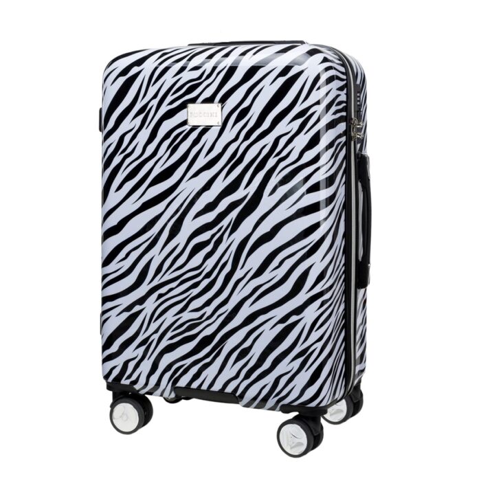 Keskmine reisikohver ABS+polükarbonaadist kattega (ZEBRA) 67×43,5×24,5см, 55l, 3.4kg