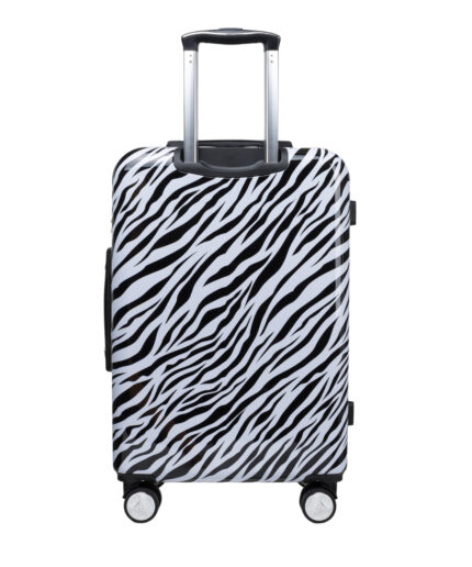 Keskmine ABS kohver polükarbonaatkattega (ZEBRA) 67×43,5×24,5см, 55l, 3.4kg