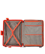 Keskmine reisikohver polükarbonaadist (oranž) 66×47×27см, 65l, 3.5kg